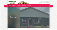 Desktop Screenshot of leesvillelodge.com